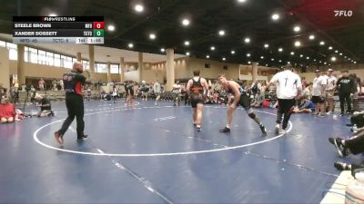 190 lbs Quarters & 3rd Wb (32 Team) - Xander Dossett, The Colliseum Training Center vs Steele Brown, Morris Fitness Dynasty