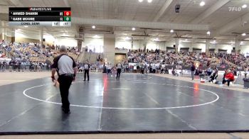 AA 215 lbs Cons. Semi - Gabe Moore, Cleveland High School vs Ahmed Shahin, West High School