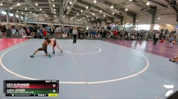 65 lbs Champ. Round 2 - Levi Alexander, Texas Select Wrestling vs Luca Leader, Spring Klein Wrestling Club