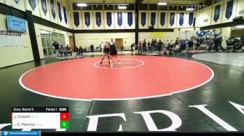 135lbs Cons. Round 3 - Elizabeth Perkins, Kalama (Girls) vs Jayden Crouch, Orting (Girls)