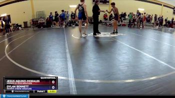 132 lbs Quarterfinal - Jesus Aquino-Morales, Legends Of Gold Wrestling vs Dylan Bennett, Midwest Xtreme Wrestling