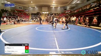 92 lbs Consolation - Johnathan Mayo, Sperry Wrestling Club vs Keaton Chernisky, Broken Arrow Wrestling Club