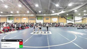 126 lbs Round Of 16 - Kyle Levesque, Xavier vs Gavin Ripley, Oceanside