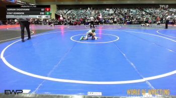 43 lbs Consolation - Adrian DiGiovanni, UDT vs Colt Johnson, Greenwave Youth Wrestling Club