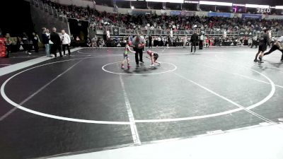40 lbs Quarterfinal - Brylee Ward, Centralia WC vs Ayarra Schaefer, King Select Wr Ac