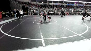 40 lbs Quarterfinal - Brylee Ward, Centralia WC vs Ayarra Schaefer, King Select Wr Ac