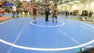 91 lbs Rr Rnd 1 - Savannah Carrasco, HURRICANE WRESTLING ACADEMY vs Natalie LeGrand, Sperry Wrestling Club