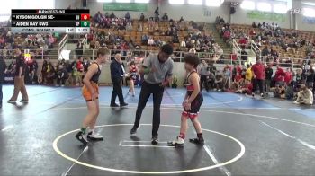 110 lbs Cons. Round 2 - Aiden Day SW3, Springboro Wrestling vs Kyson Gough Se-, Ascent Wrestling Club