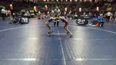 60 lbs Round Of 16 - Liam Glessner, Forest Hills vs Alex Hellyer, Corry