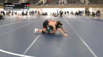 172 Championship Bracket Champ. Round 2 - Levi Veskrna, Brandon Valley vs Adam Hall, Mounds View