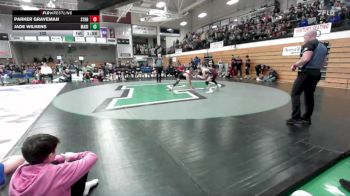132 lbs Quarterfinals (8 Team) - Parker Graveman, Sturgis Brown vs Jade Wilkens, Madison