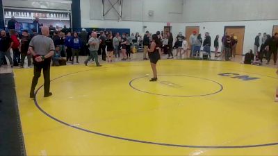 235 lbs Qtr-finals - Isabella Spotti, Fort Cherry vs Aryah Veres, Hickory