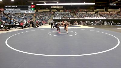 190 lbs Quarterfinal - Kayne Smith, Bonner Springs HS vs DeMarus Partee, Pittsburg HS