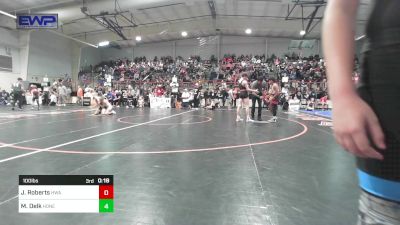 100 lbs Consolation - Drey Johnson, Pitbull Wrestling Academy vs Brantley Mattison, Raw Wrestling Club