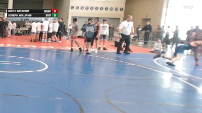 93 lbs Final - Nicky Griscom, Kingsway - MSC vs Joseph Williams, Washington Twp - MSC