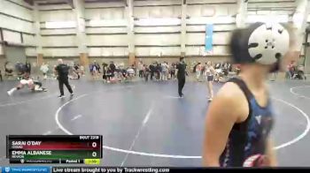 110 lbs Semifinal - Emma Albanese, Nevada vs Sarai O`Day, Hawaii