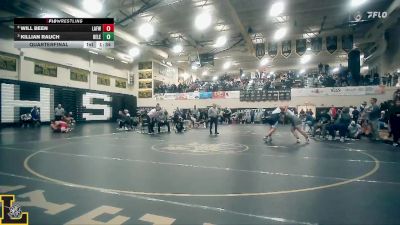 190 lbs Quarterfinal - Killian Rauch, Belleville East vs Will Been, Lafayette Wildwood