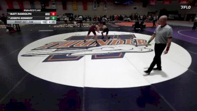 149 lbs Quarterfinal - Matt Randolph, Augsburg vs Joseph Kennedy, Castleton