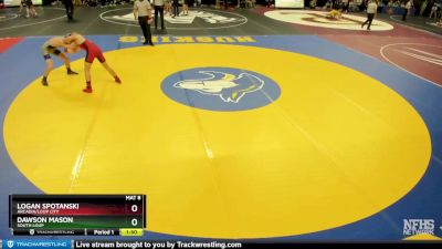 Champ. Round 1 - Dawson Mason, South Loup vs Logan Spotanski, Arcadia/Loup City