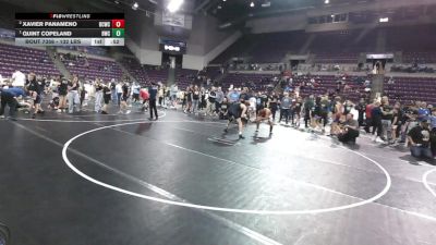 132 lbs 1st Place Match - Quint Copeland, Bennett Wrestling Club vs Xavier Panameno, Bear Cave Wrestling Club
