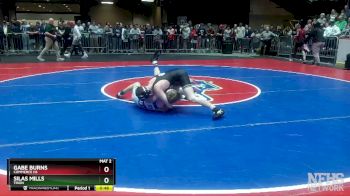 1A-113 lbs 3rd Place Match - Silas Mills, Trion vs GABE BURNS, Commerce Hs