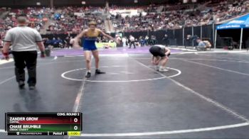 144 lbs Cons. Round 2 - Chase Brumble, Crook County vs Zander Grow, Capital