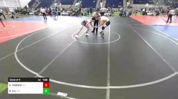 160 lbs Consi Of 4 - Caleb Holland, PQ Pinners vs Oscar Ivy, San Leandro Youth WC