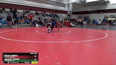 41-44 lbs Semifinal - Benson Tanner, Contenders WA vs Micah Terrell, Center Grove WC