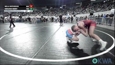 102 lbs Semifinal - Bella Hutcheson, Wagoner Takedown Club vs Kenleigh Henry, Powerhouse