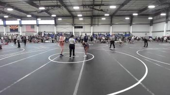 101 lbs Quarterfinal - Ophelia Small, Dominate Club Wrestling vs Brooklyn Carter, Mat Demon WC