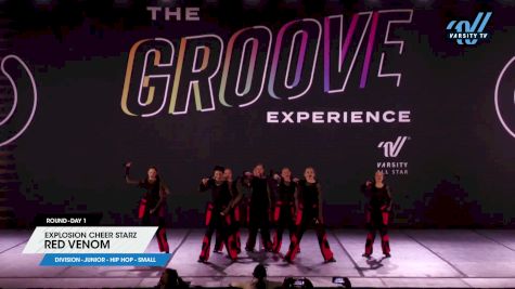 Explosion Cheer Starz - Red Venom [2024 Junior - Hip Hop - Small Day 1] 2024 GROOVE Dance Grand Nationals