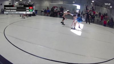 141 lbs Semifinal - Evan Warner, Bennington High School Wrestling vs Favio Rivero, Rocks Wrestling Club