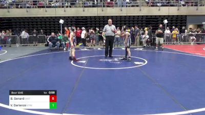 95 lbs Round Of 16 - Brady Genard, Easton vs Vincent Darienzo, Street