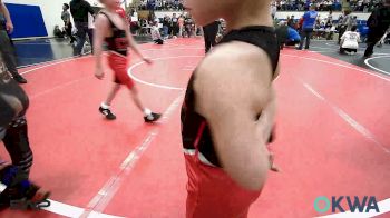 46 lbs Consi Of 4 - Eli Reeves, Broken Arrow Wrestling Club vs Rory Rice, Coweta Tiger Wrestling