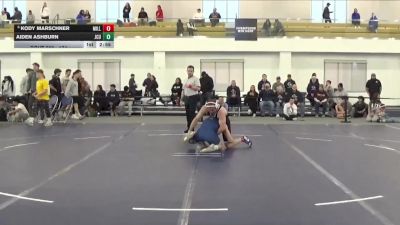174 lbs 5th Place Match - Aiden Ashburn, John Carroll vs Kody Marschner, Millikin