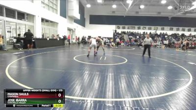 175 lbs Cons. Round 6 - Mason Sauls, Chaparral vs Jose Ibarra, Coachella Valley