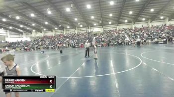 52 lbs Quarterfinal - Anson Anderson, Uintah Wrestling vs Drake Hansen, Westlake