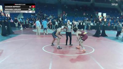 175 lbs Consi Of 16 #1 - Jackson DePriest, Whittier vs Benjamin Carlson, Hall