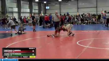 130 lbs Round 4 - Mario Hutcherson, PA Silver vs Santiago Cabrera, No Escape WA