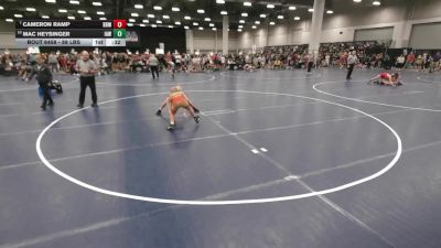 88 lbs Champ. Rd Of 16 - Cameron Ramp, Backyard Brawlers Midwest vs Mac Heysinger, Immortal Athletics WC