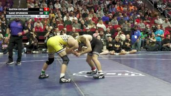2A-132 lbs 1st Place Match - Gage Spurgeon, Eddyville-Blakesburg-Fremont vs Easton Enyeart, Ballard