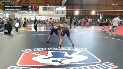 152B lbs Rr Rnd 4 - Andre Washington, Journeymen vs Dolgoon Ganbold, Fight Church/Gainesville Hs