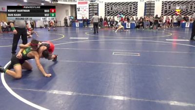 101 lbs Round Of 16 - Kenny Hartman, Wauseon vs Gus Kash, Westshore W.C.