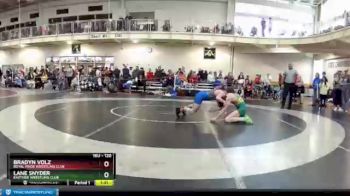 120 lbs Champ. Round 2 - Bradyn Volz, Royal Pride Wrestling Club vs Lane Snyder, Eastside Wrestling Club