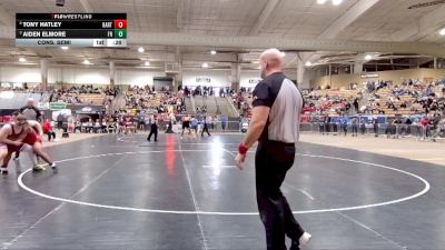 AA 215 lbs Cons. Semi - Tony Hatley, Bartlett High School vs Aiden Elmore, Franklin High School