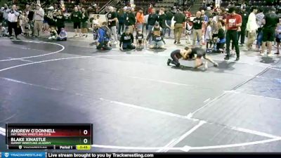 74 lbs Quarterfinal - Andrew O`Donnell, Mat Demon Wrestling Club vs Blake Xinastle, Summit Wrestling Academy