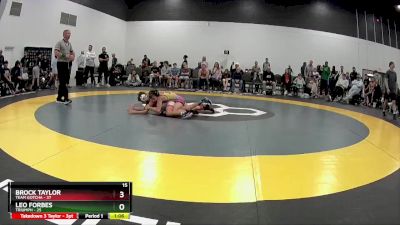 70 lbs Quarterfinals (8 Team) - Brock Taylor, Team Gotcha vs Leo Forbes, Triumph