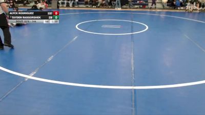 144 lbs Round 5 - Alyck Rodriguez, Scottsbluff vs Tayden Rasgorshek, Seward