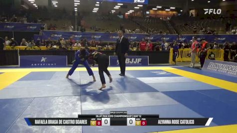 Rafaela Braga De Castro Soares vs Alyanna Rose Catolico 2026 Pan Kids Jiu-Jitsu IBJJF Championship