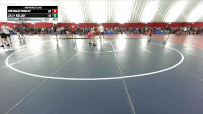 116-117 lbs Round 1 - Kiernan Dunlay, Cedar Rapids Prairie vs Zach Kelley, Iowa-Grant/Highland